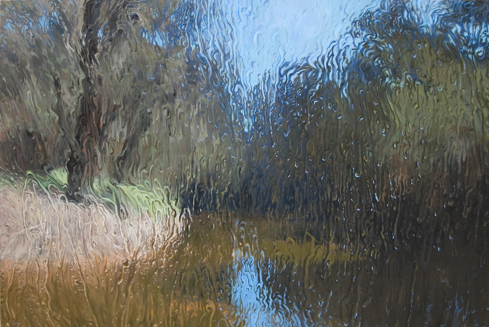 "Spring Fall - Blackwood River" Oil on Canvas 122 x 183cm