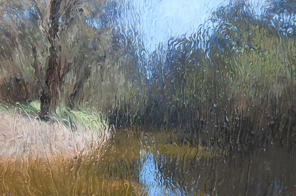 "Spring Fall - Blackwood River" Oil on Canvas 122 x183cm