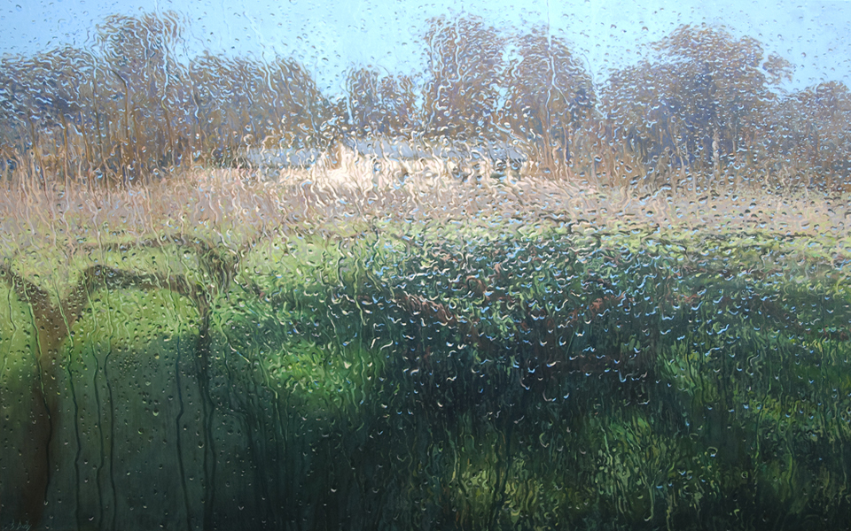 "Winter VInes" 135 x 215cm Oil on Canvas