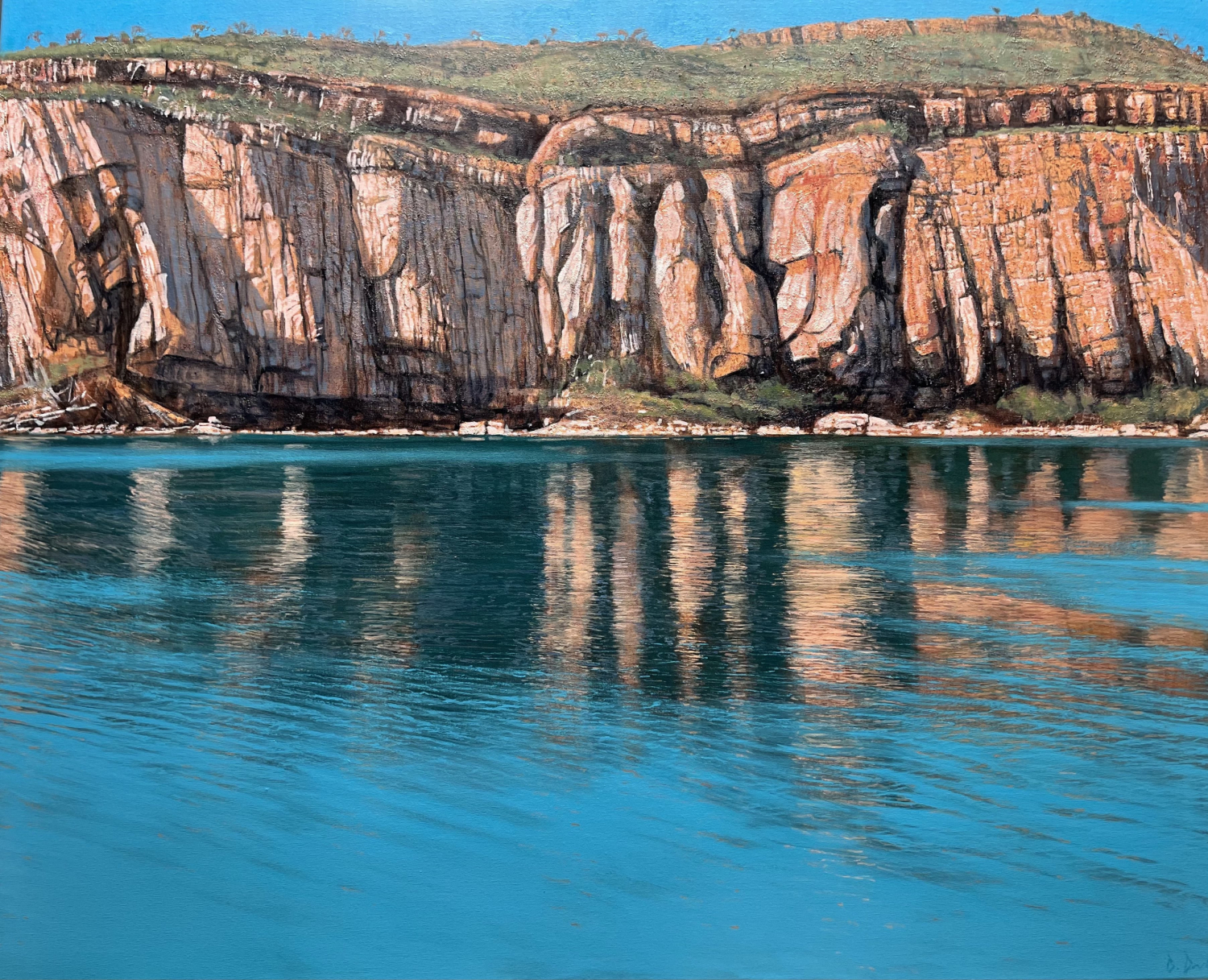 "Kimbolton Kimberley" Oil on Acrylic on Canvas 120x150cm