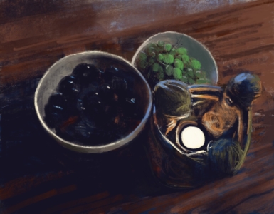 29.12.18 - Olives, grapes and the circle of friends